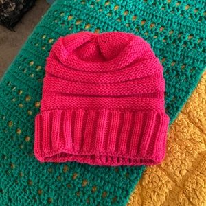 Bright Pink beanie